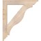 Ekena Millwork Funston Traditional Smooth Bracket, Douglas Fir, 3 1/2"W x 28"D x 32"H BKT04X28X32FST01SDF - alternate 2